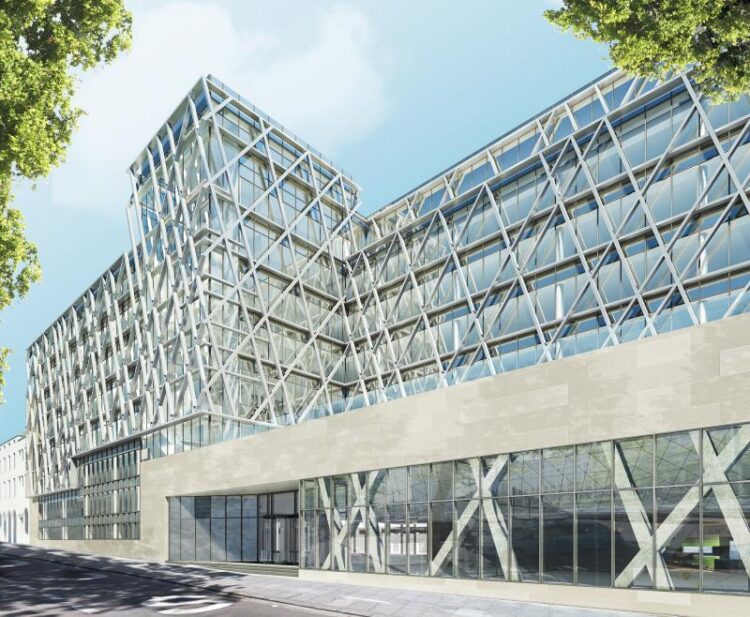 ipasol 69/37 voor het nieuwe hoofdkantoor van AXA te Brussel, Brussel - A2RC